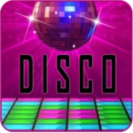 disco music radio free android application logo